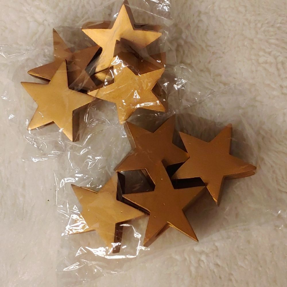 8 star napkin holders Brand new without tags